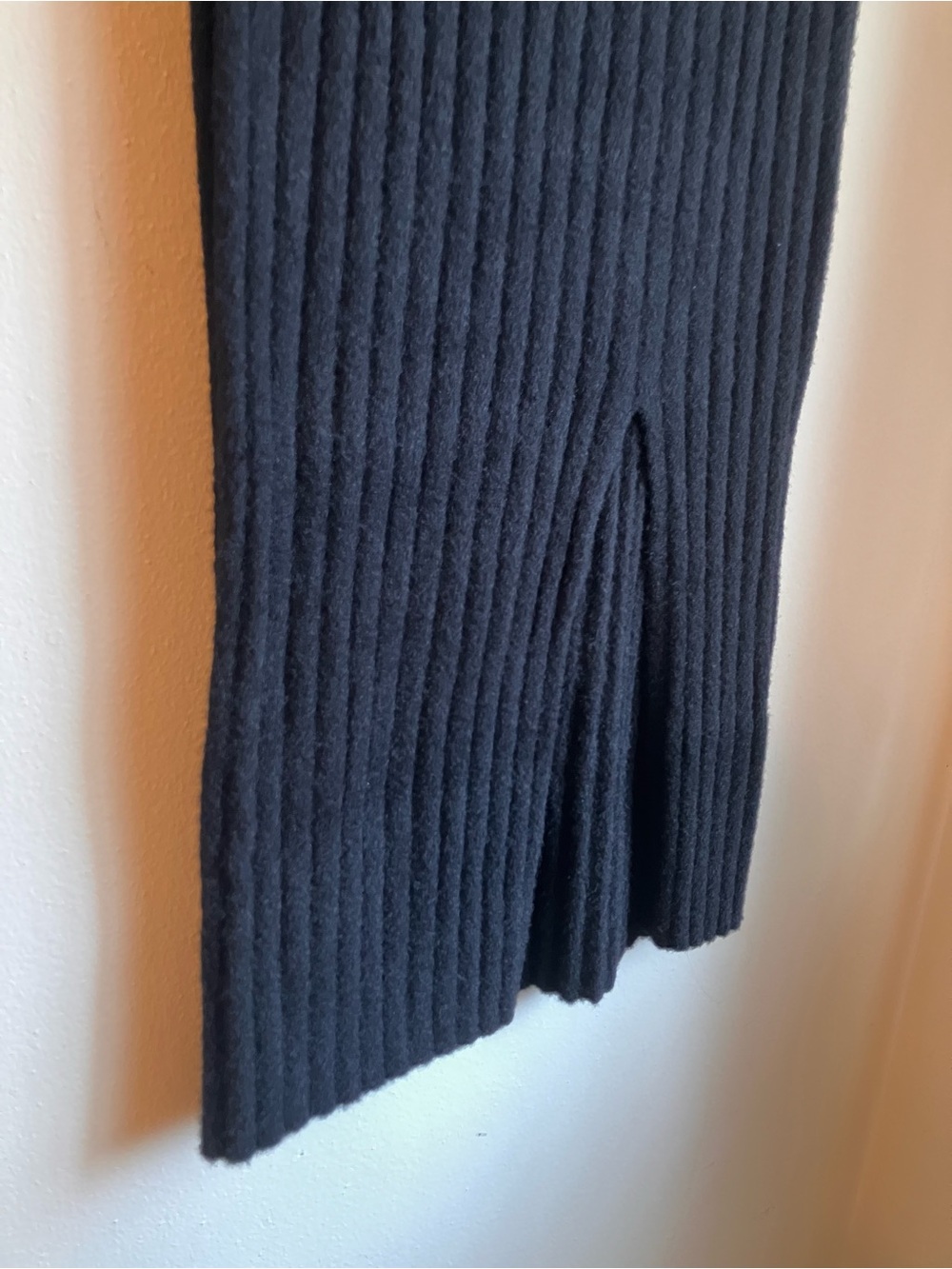 Aerie Ribbed Pull-on Knit Midi Skirt Western Bohemian Small - Picture 5 of 13